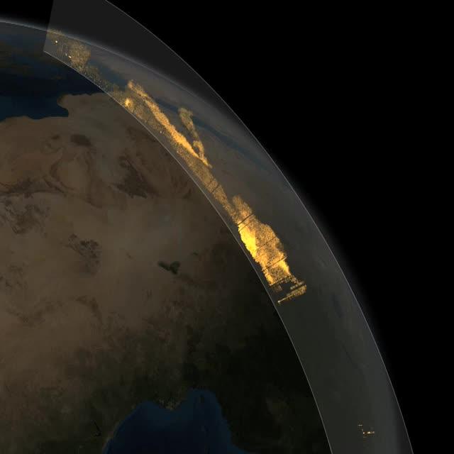 What connects Earth's largest, hottest desert to its largest tropical rainforest?   The Sahara Desert is a near-uninterrupted brown band of sand and scrub across the northern third of Africa. The Amazon rainforest is a dense green mass of humid jungle that covers northeast South America. But after strong winds sweep across the Sahara, a tan cloud rises in the air, stretches between the continents, and ties together the desert and the jungle. It’s dust. And lots of it.   For the first time, a NASA satellite has quantified in three dimensions how much dust makes this trans-Atlantic journey. Scientists have not only measured the volume of dust, they have also calculated how much phosphorus – a natural plant fertilizer present in Saharan sands from part of the desert’s past as a lake bed – gets carried across the ocean from one of the planet’s most desolate places to one of its most fertile.  <b><a href="http://www.nasa.gov/audience/formedia/features/MP_Photo_Guidelines.html" rel="nofollow">NASA image use policy.</a></b>  <b><a href="http://www.nasa.gov/centers/goddard/home/index.html" rel="nofollow">NASA Goddard Space Flight Center</a></b> enables NASA’s mission through four scientific endeavors: Earth Science, Heliophysics, Solar System Exploration, and Astrophysics. Goddard plays a leading role in NASA’s accomplishments by contributing compelling scientific knowledge to advance the Agency’s mission. <b>Follow us on <a href="http://twitter.com/NASAGoddardPix" rel="nofollow">Twitter</a></b> <b>Like us on <a href="http://www.facebook.com/pages/Greenbelt-MD/NASA-Goddard/395013845897?ref=tsd" rel="nofollow">Facebook</a></b> <b>Find us on <a href="http://instagram.com/nasagoddard?vm=grid" rel="nofollow">Instagram</a></b>