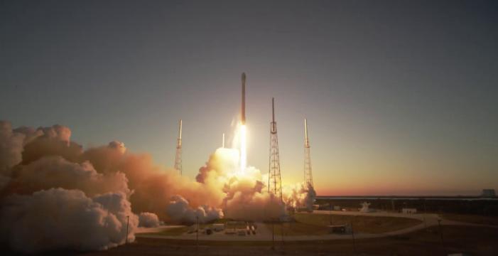 NOAA’s Deep Space Climate Observatory (DSCOVR) lifted off from Cape Canaveral, Florida, at 6:03 p.m. EST on its way to an orbit one million miles from Earth. DSCOVR will give NOAA’s Space Weather Prediction Center (SWPC) forecasters more reliable measurements of solar wind conditions, improving their ability to monitor potentially harmful solar activity.    Credit: SpaceX   <b><a href="http://www.nasa.gov/audience/formedia/features/MP_Photo_Guidelines.html" rel="nofollow">NASA image use policy.</a></b>  <b><a href="http://www.nasa.gov/centers/goddard/home/index.html" rel="nofollow">NASA Goddard Space Flight Center</a></b> enables NASA’s mission through four scientific endeavors: Earth Science, Heliophysics, Solar System Exploration, and Astrophysics. Goddard plays a leading role in NASA’s accomplishments by contributing compelling scientific knowledge to advance the Agency’s mission. <b>Follow us on <a href="http://twitter.com/NASAGoddardPix" rel="nofollow">Twitter</a></b> <b>Like us on <a href="http://www.facebook.com/pages/Greenbelt-MD/NASA-Goddard/395013845897?ref=tsd" rel="nofollow">Facebook</a></b> <b>Find us on <a href="http://instagram.com/nasagoddard?vm=grid" rel="nofollow">Instagram</a></b> 