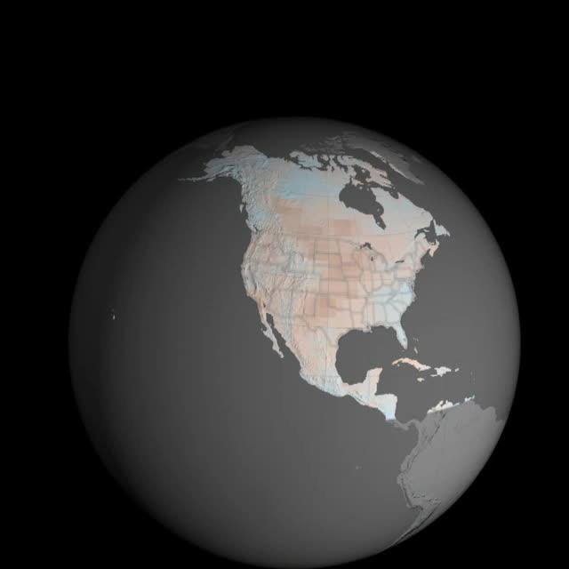 NASA image: Emissions Could Dramatically Increase Risk of U.S. Megadroughts