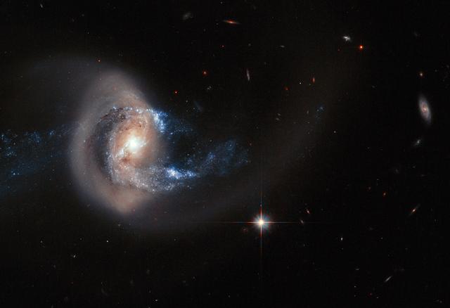 NASA image: Hubble Spies a Loopy Galaxy
