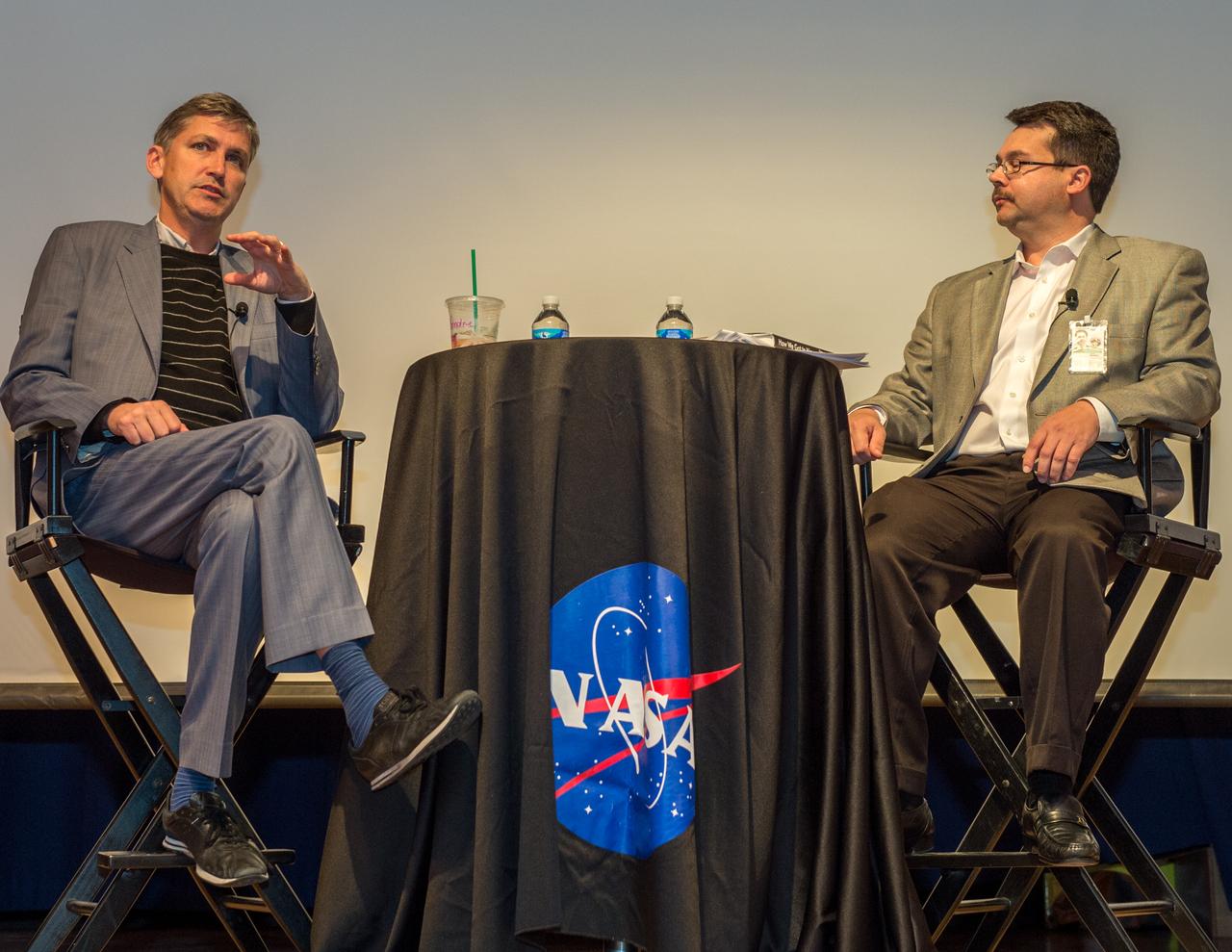 NASA's Goddard Space Flight Center welcomed Steven Johnson, author of How We Got to Now:  Six Innovations That Made the Modern World, to the Innovative Initiatives workshop on Thursday, November 13, 2014  Credit: NASA/Goddard/Bill Hrybyk  <b><a href="http://www.nasa.gov/audience/formedia/features/MP_Photo_Guidelines.html" rel="nofollow">NASA image use policy.</a></b>  <b><a href="http://www.nasa.gov/centers/goddard/home/index.html" rel="nofollow">NASA Goddard Space Flight Center</a></b> enables NASA’s mission through four scientific endeavors: Earth Science, Heliophysics, Solar System Exploration, and Astrophysics. Goddard plays a leading role in NASA’s accomplishments by contributing compelling scientific knowledge to advance the Agency’s mission. <b>Follow us on <a href="http://twitter.com/NASAGoddardPix" rel="nofollow">Twitter</a></b> <b>Like us on <a href="http://www.facebook.com/pages/Greenbelt-MD/NASA-Goddard/395013845897?ref=tsd" rel="nofollow">Facebook</a></b> <b>Find us on <a href="http://instagram.com/nasagoddard?vm=grid" rel="nofollow">Instagram</a></b> 