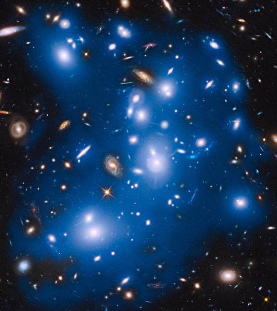 NASA image: Hubble Sees 'Ghost Light' From Dead Galaxies