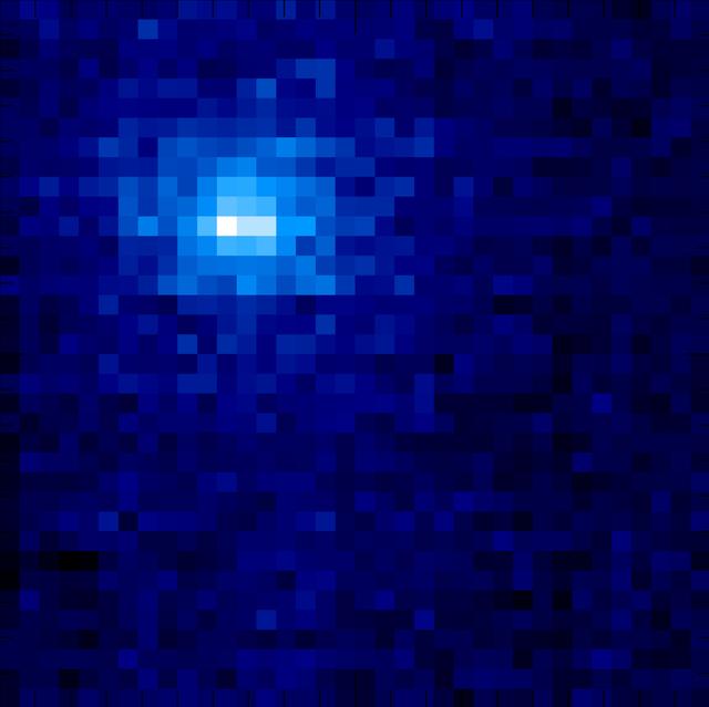 MAVEN Ultraviolet Image of Comet Siding Spring’s Hydrogen Coma