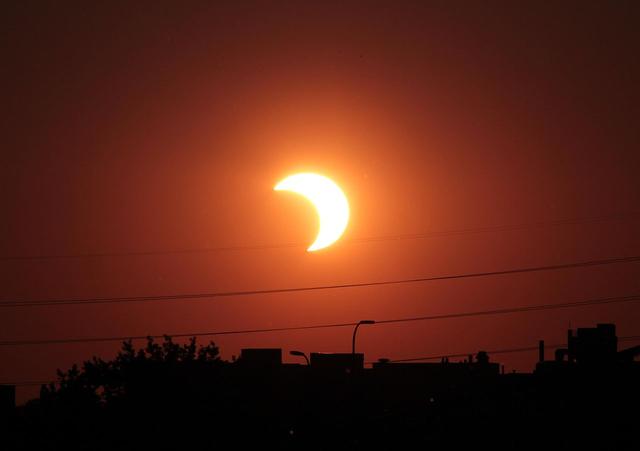 NASA image: Share YOUR images of the Oct. 23 Partial Solar Eclipse