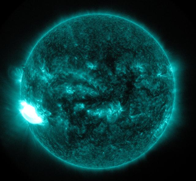 NASA image: NASA's SDO Observes an X-class Solar Flare