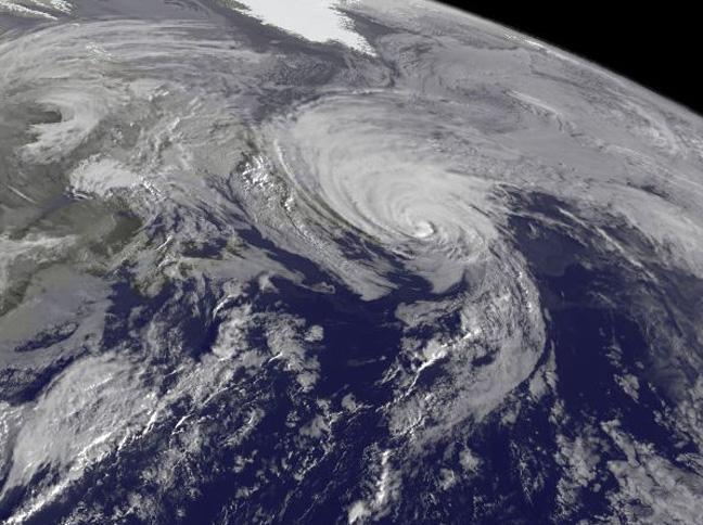 NOAA's GOES-East satellite captured a visible image of the storm on Sunday, Oct. 18 at 1145 UTC (7:45 a.m. EDT) that showed it in the North Atlantic, blanketing eastern Canada and stretching east over open waters. ..Credit: NOAA/NASA GOES Project..<b><a href="http://www.nasa.gov/audience/formedia/features/MP_Photo_Guidelines.html" rel="nofollow">NASA image use policy.</a></b>  <b><a href="http://www.nasa.gov/centers/goddard/home/index.html" rel="nofollow">NASA Goddard Space Flight Center</a></b> enables NASA’s mission through four scientific endeavors: Earth Science, Heliophysics, Solar System Exploration, and Astrophysics. Goddard plays a leading role in NASA’s accomplishments by contributing compelling scientific knowledge to advance the Agency’s mission. <b>Follow us on <a href="http://twitter.com/NASAGoddardPix" rel="nofollow">Twitter</a></b> <b>Like us on <a href="http://www.facebook.com/pages/Greenbelt-MD/NASA-Goddard/395013845897?ref=tsd" rel="nofollow">Facebook</a></b> <b>Find us on <a href="http://instagram.com/nasagoddard?vm=grid" rel="nofollow">Instagram</a></b> 