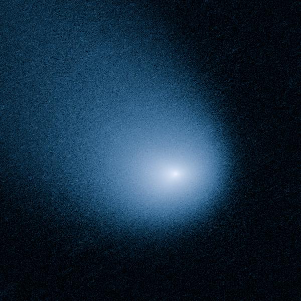 MARCH 27, 2014: Comet Siding Spring is plunging toward the Sun along a roughly 1-million-year orbit. The comet, discovered in 2013, was within the radius of Jupiter's orbit when the Hubble Space Telescope photographed it on March 11, 2014. Hubble resolves two jets of dust coming from the solid icy nucleus. These persistent jets were first seen in Hubble pictures taken on Oct. 29, 2013. The feature should allow astronomers to measure the direction of the nucleus's pole, and hence, rotation axis. The comet will make its closest approach to our Sun on Oct. 25, 2014, at a distance of 130 million miles, well outside Earth's orbit. On its inbound leg, Comet Siding Spring will pass within 84,000 miles of Mars on Oct. 19, 2014, which is less than half the Moon's distance from Earth. The comet is not expected to become bright enough to be seen by the naked eye.  Credit: NASA, ESA, and J.-Y. Li (Planetary Science Institute)  <b><a href="http://www.nasa.gov/audience/formedia/features/MP_Photo_Guidelines.html" rel="nofollow">NASA image use policy.</a></b>  <b><a href="http://www.nasa.gov/centers/goddard/home/index.html" rel="nofollow">NASA Goddard Space Flight Center</a></b> enables NASA’s mission through four scientific endeavors: Earth Science, Heliophysics, Solar System Exploration, and Astrophysics. Goddard plays a leading role in NASA’s accomplishments by contributing compelling scientific knowledge to advance the Agency’s mission. <b>Follow us on <a href="http://twitter.com/NASAGoddardPix" rel="nofollow">Twitter</a></b> <b>Like us on <a href="http://www.facebook.com/pages/Greenbelt-MD/NASA-Goddard/395013845897?ref=tsd" rel="nofollow">Facebook</a></b> <b>Find us on <a href="http://instagram.com/nasagoddard?vm=grid" rel="nofollow">Instagram</a></b>