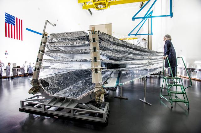 James Webb Space Telescope Sunshield Test Unfolds Seamlessly