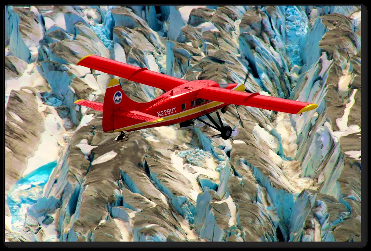 This red plane is a DHC-3 Otter, the plane flown in NASA's Operation IceBridge-Alaska surveys of mountain glaciers in Alaska. Credit: Chris Larsen, University of Alaska-Fairbanks Over the past few decades, average global temperatures have been on the rise, and this warming is happening two to three times faster in the Arctic. As the region’s summer comes to a close, NASA is hard at work studying how rising temperatures are affecting the Arctic. NASA researchers this summer and fall are carrying out three Alaska-based airborne research campaigns aimed at measuring greenhouse gas concentrations near Earth’s surface, monitoring Alaskan glaciers, and collecting data on Arctic sea ice and clouds. Observations from these NASA campaigns will give researchers a better understanding of how the Arctic is responding to rising temperatures. The Arctic Radiation – IceBridge Sea and Ice Experiment, or ARISE, is a new NASA airborne campaign to collect data on thinning sea ice and measure cloud and atmospheric properties in the Arctic. The campaign was designed to address questions about the relationship between retreating sea ice and the Arctic climate. Arctic sea ice reflects sunlight away from Earth, moderating warming in the region. Loss of sea ice means more heat from the sun is absorbed by the ocean surface, adding to Arctic warming. In addition, the larger amount of open water leads to more moisture in the air, which affects the formation of clouds that have their own effect on warming, either enhancing or reducing it. Read more: <a href="http://www.nasa.gov/earthrightnow" rel="nofollow">www.nasa.gov/earthrightnow</a> <b><a href="http://www.nasa.gov/audience/formedia/features/MP_Photo_Guidelines.html" rel="nofollow">NASA image use policy.</a></b> <b><a href="http://www.nasa.gov/centers/goddard/home/index.html" rel="nofollow">NASA Goddard Space Flight Center</a></b> enables NASA’s mission through four scientific endeavors: Earth Science, Heliophysics, Solar System Exploration, and Astrophysics. Goddard plays a leading role in NASA’s accomplishments by contributing compelling scientific knowledge to advance the Agency’s mission. <b>Follow us on <a href="http://twitter.com/NASAGoddardPix" rel="nofollow">Twitter</a></b> <b>Like us on <a href="http://www.facebook.com/pages/Greenbelt-MD/NASA-Goddard/395013845897?ref=tsd" rel="nofollow">Facebook</a></b> <b>Find us on <a href="http://instagram.com/nasagoddard?vm=grid" rel="nofollow">Instagram</a></b>