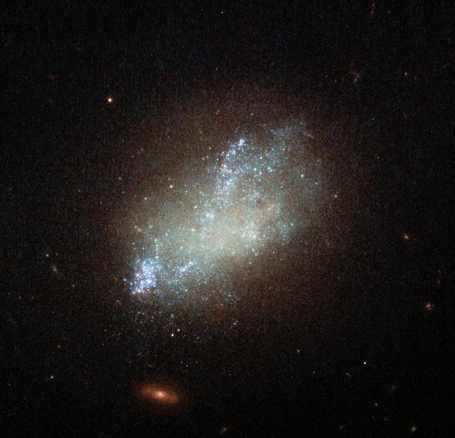 NASA image: Hubble Paints a Spattering of Blue
