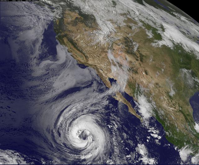 NASA image: Tropical Storm Lowell Becomes 7th Eastern Pacific Hurricane