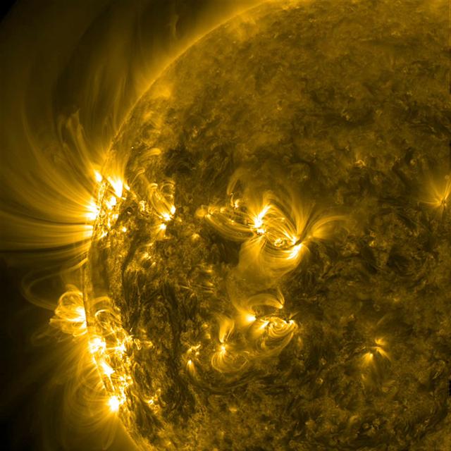 NASA image: Sweeping Arches and Loops