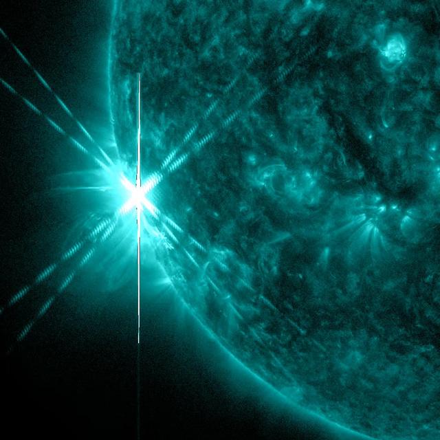 NASA image: Two X Flares in Quick Succession