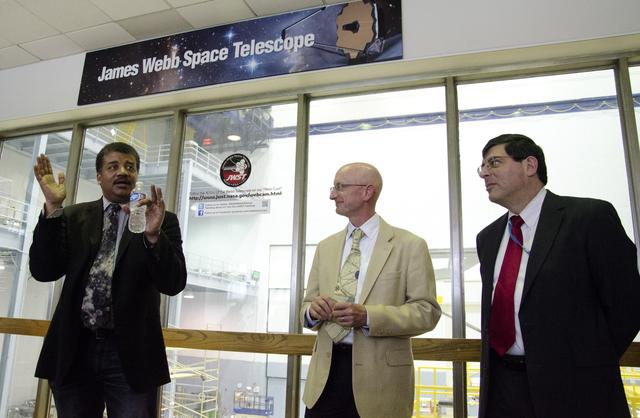 NASA image: Dr. Neil deGrasse Tyson Visits NASA Goddard