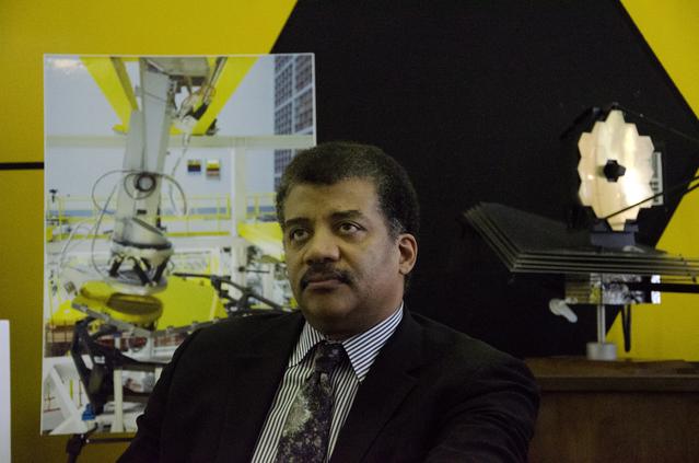 NASA image: Dr. Neil deGrasse Tyson Visits NASA Goddard
