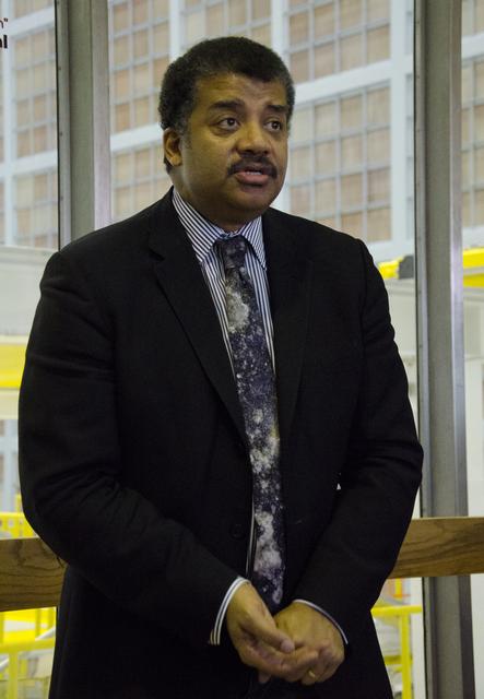NASA image: Dr. Neil deGrasse Tyson Visits NASA Goddard