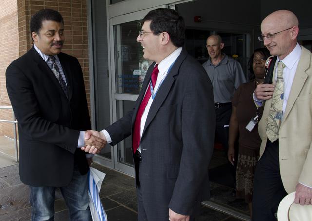 NASA image: Dr. Neil deGrasse Tyson Visits NASA Goddard