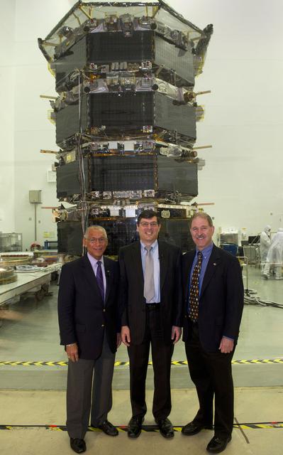 NASA image: NASA Administrator Visits Goddard, Discusses MMS