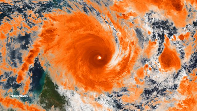 NASA image: Tropical Cyclone Ita Off-Shore Queensland, Australia