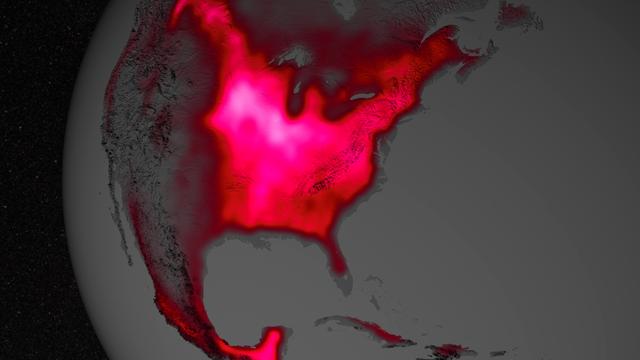 NASA image: Photosynthetic Activity in US Midwest