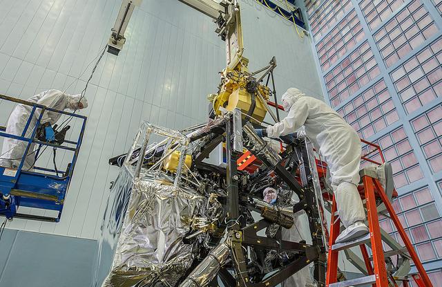 NASA image: Engineers Install Near Infrared Camera into the Heart of Webb Telescope