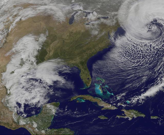 NASA image: Spring Storm Hits New England