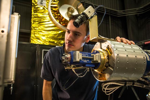 NASA image: NASA Tests New Robotic Refueling Technologies
