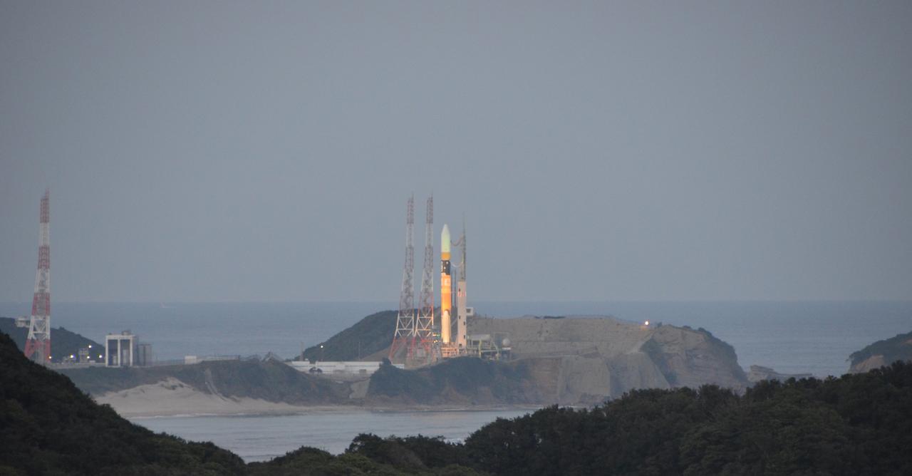 A Mitsubishi Heavy Industries (HMI) H-IIA rocket with the NASA-Japan Aerospace Exploration Agency (JAXA), Global Precipitation Measurement (GPM) Core Observatory onboard is during roll out at the Tanegashima Space Center, Thursday, Feb. 27, 2014, Tanegashima, Japan. Once launched, the GPM spacecraft will collect information that unifies data from an international network of existing and future satellites to map global rainfall and snowfall every three hours. Credit: Mitsubishi Heavy Industries, Ltd. <b><a href="http://www.nasa.gov/audience/formedia/features/MP_Photo_Guidelines.html" rel="nofollow">NASA image use policy.</a></b> <b><a href="http://www.nasa.gov/centers/goddard/home/index.html" rel="nofollow">NASA Goddard Space Flight Center</a></b> enables NASA’s mission through four scientific endeavors: Earth Science, Heliophysics, Solar System Exploration, and Astrophysics. Goddard plays a leading role in NASA’s accomplishments by contributing compelling scientific knowledge to advance the Agency’s mission. <b>Follow us on <a href="http://twitter.com/NASAGoddardPix" rel="nofollow">Twitter</a></b> <b>Like us on <a href="http://www.facebook.com/pages/Greenbelt-MD/NASA-Goddard/395013845897?ref=tsd" rel="nofollow">Facebook</a></b> <b>Find us on <a href="http://instagrid.me/nasagoddard/?vm=grid" rel="nofollow">Instagram</a></b>