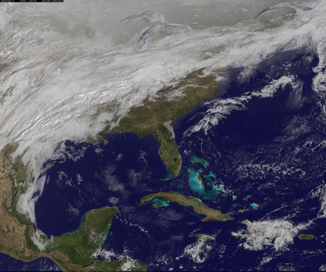 NASA image: Satellite Sees Major Winter Storm Ready to Wallop Mid-Atlantic