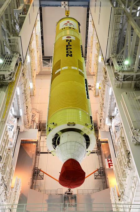 GPM's launch vehicle, the H-IIA No.23, first stage VOS (Vehicle On Stand).  GPM is a joint mission between NASA and the Japan Aerospace Exploration Agency (JAXA). The Core Observatory will link data from a constellation of current and planned satellites to produce next-generation global measurements of rainfall and snowfall from space.  The GPM mission is the first coordinated international satellite network to provide near real-time observations of rain and snow every three hours anywhere on the globe. The GPM Core Observatory anchors this network by providing observations on all types of precipitation. The observatory's data acts as the measuring stick by which partner observations can be combined into a unified data set. The data will be used by scientists to study climate change, freshwater resources, floods and droughts, and hurricane formation and tracking.  Credit: Mitsubishi Heavy Industries  <b><a href="http://www.nasa.gov/audience/formedia/features/MP_Photo_Guidelines.html" rel="nofollow">NASA image use policy.</a></b>  <b><a href="http://www.nasa.gov/centers/goddard/home/index.html" rel="nofollow">NASA Goddard Space Flight Center</a></b> enables NASA’s mission through four scientific endeavors: Earth Science, Heliophysics, Solar System Exploration, and Astrophysics. Goddard plays a leading role in NASA’s accomplishments by contributing compelling scientific knowledge to advance the Agency’s mission.  <b>Follow us on <a href="http://twitter.com/NASAGoddardPix" rel="nofollow">Twitter</a></b>  <b>Like us on <a href="http://www.facebook.com/pages/Greenbelt-MD/NASA-Goddard/395013845897?ref=tsd" rel="nofollow">Facebook</a></b>  <b>Find us on <a href="http://instagram.com/nasagoddard?vm=grid" rel="nofollow">Instagram</a></b>
