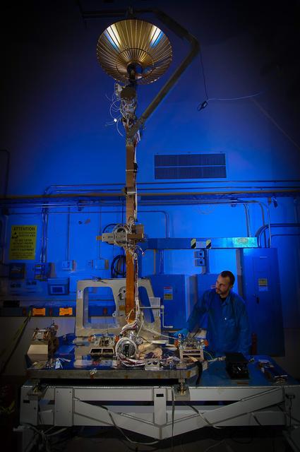 NASA image: GPM High Gain Antenna System Testing