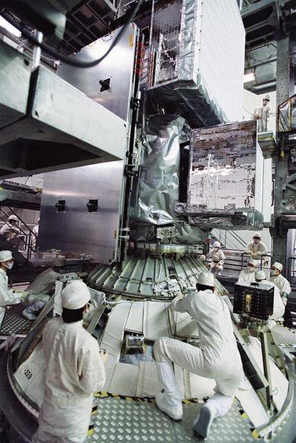 NASA image: GPM Encapsulation Complete