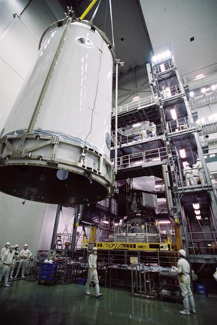 NASA image: GPM Encapsulation Complete