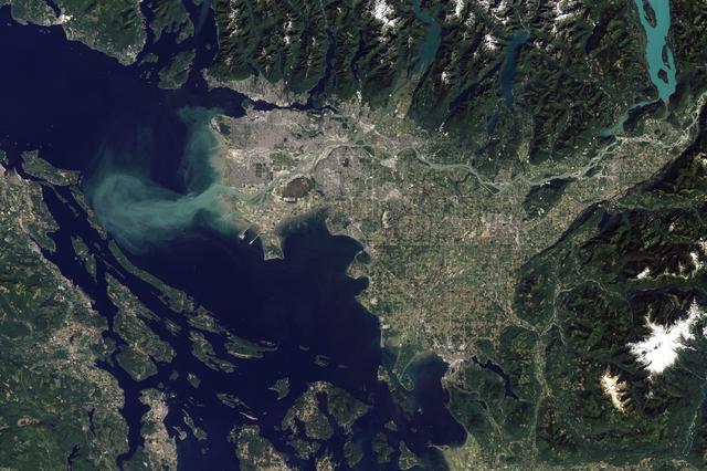 NASA image: Vancouver, Canada 2010