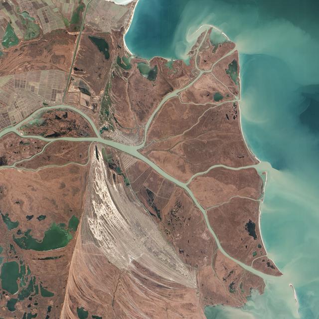 NASA image: Where the Danube Meets the Black Sea