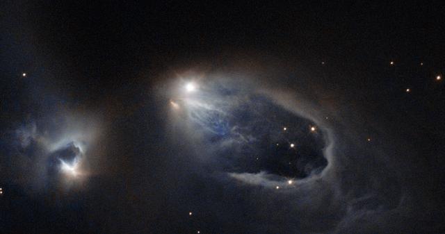 NASA image: Hubble Sees a Stellar "Sneezing Fit"