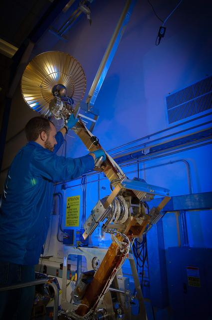 NASA image: GPM High Gain Antenna System