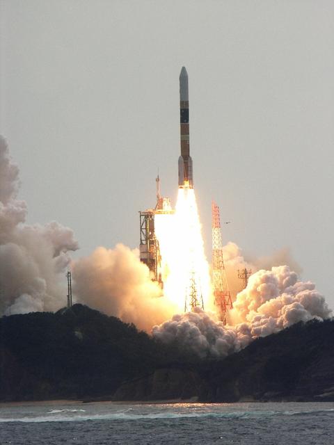 NASA image: Japanese H-IIA rocket