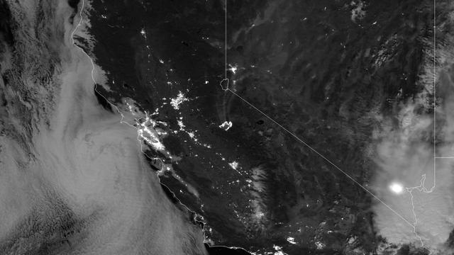 NASA image: Rim Fire Expands into Yosemite National Park