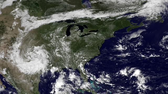 NASA image: Heat Wave Building Into the Ohio Valley and Eastern United States