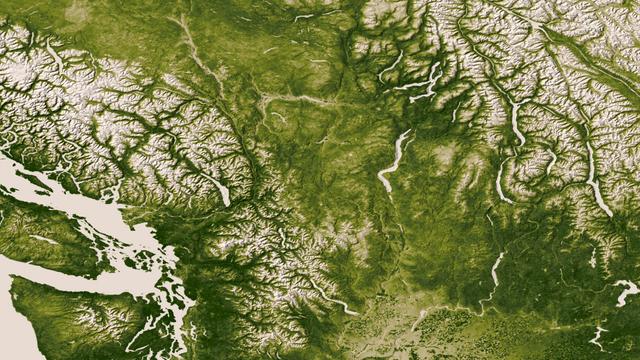 NASA image: Pacific Northwest