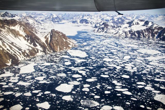 NASA image: Kulusuk Icebergs, by Andrew Bossi