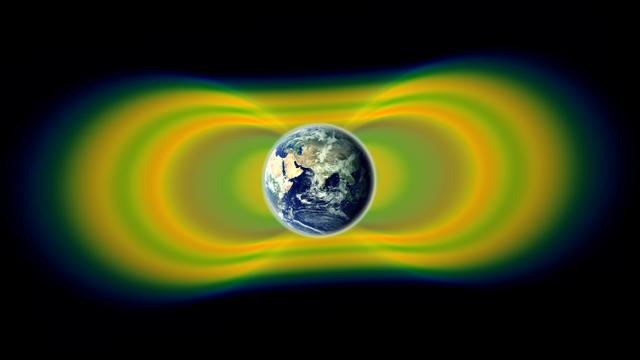 Two giant swaths of radiation, known as the Van Allen Belts, surrounding Earth were discovered in 1958. In 2012, observations from the Van Allen Probes showed that a third belt can sometimes appear. The radiation is shown here in yellow, with green representing the spaces between the belts. Credit: NASA/Van Allen Probes/Goddard Space Flight Center To read more go to: <a href="http://www.nasa.gov/mission_pages/rbsp/news/third-belt.html" rel="nofollow">www.nasa.gov/mission_pages/rbsp/news/third-belt.html</a> <b><a href="http://www.nasa.gov/audience/formedia/features/MP_Photo_Guidelines.html" rel="nofollow">NASA image use policy.</a></b> <b><a href="http://www.nasa.gov/centers/goddard/home/index.html" rel="nofollow">NASA Goddard Space Flight Center</a></b> enables NASA’s mission through four scientific endeavors: Earth Science, Heliophysics, Solar System Exploration, and Astrophysics. Goddard plays a leading role in NASA’s accomplishments by contributing compelling scientific knowledge to advance the Agency’s mission. <b>Follow us on <a href="http://twitter.com/NASA_GoddardPix" rel="nofollow">Twitter</a></b> <b>Like us on <a href="http://www.facebook.com/pages/Greenbelt-MD/NASA-Goddard/395013845897?ref=tsd" rel="nofollow">Facebook</a></b> <b>Find us on <a href="http://instagram.com/nasagoddard?vm=grid" rel="nofollow">Instagram</a></b>