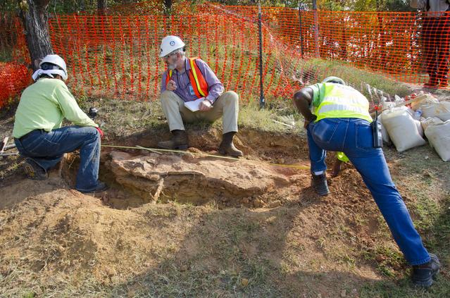 NASA image: Cretaceous Footprints Found on Goddard Campus