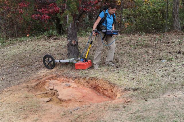 NASA image: Cretaceous Footprints Found on Goddard Campus