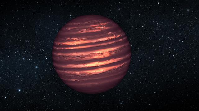 NASA image: NASA Space Telescopes See Weather Patterns in Brown Dwarf
