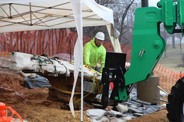 NASA image: Cretaceous Footprints Found on Goddard Campus