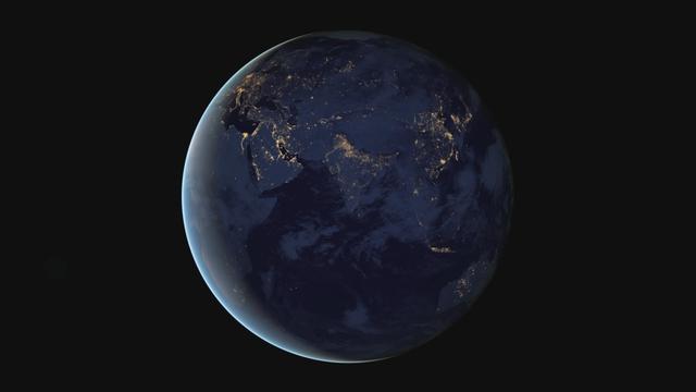 Black Marble - City Lights 2012 [hd animation]