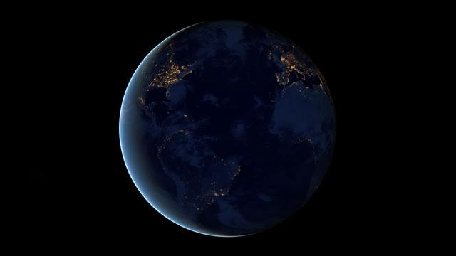 The night side of Earth twinkles with light, and the first thing to stand out is the cities. “Nothing tells us more about the spread of humans across the Earth than city lights,” asserts Chris Elvidge, a NOAA scientist who has studied them for 20 years.  This new global view and animation of Earth’s city lights is a composite assembled from data acquired by the Suomi National Polar-orbiting Partnership (Suomi NPP) satellite. The data was acquired over nine days in April 2012 and thirteen days in October 2012. It took satellite 312 orbits and 2.5 terabytes of data to get a clear shot of every parcel of Earth’s land surface and islands. This new data was then mapped over existing Blue Marble imagery of Earth to provide a realistic view of the planet.  The nighttime view in visible light was made possible by the new “day-night band” of Suomi NPP’s Visible Infrared Imaging Radiometer Suite. VIIRS detects light in a range of wavelengths from green to near-infrared and uses filtering techniques to observe dim signals such as city lights, auroras, wildfires, and reflected moonlight. This low-light sensor can distinguish night lights with ten to hundreds of times better light detection capability than scientists had before.  Named for satellite meteorology pioneer Verner Suomi, NPP flies over any given point on Earth&amp;rsquos surface twice each day at roughly 1:30 a.m. and 1:30 p.m. The polar-orbiting satellite flies 824 kilometers (512 miles) above the surface as it circles the planet 14 times a day. Data is sent once per orbit to a ground station in Svalbard, Norway, and continuously to local direct broadcast users around the world. The mission is managed by NASA with operational support from NOAA and its Joint Polar Satellite System, which manages the satellite's ground system.  NASA Earth Observatory image and animation by Robert Simmon, using Suomi NPP VIIRS data provided courtesy of Chris Elvidge (NOAA National Geophysical Data Center). Suomi NPP is the result of a partnership between NASA, NOAA, and the Department of Defense. Caption by Mike Carlowicz.  Instrument: Suomi NPP - VIIRS   Credit: <b><a href="http://www.earthobservatory.nasa.gov/" rel="nofollow"> NASA Earth Observatory</a></b>  <b>Click here to view all of the <a href="http://earthobservatory.nasa.gov/Features/NightLights/" rel="nofollow"> Earth at Night 2012 images </a></b>  <b>Click here to <a href="http://earthobservatory.nasa.gov/NaturalHazards/view.php?id=79803" rel="nofollow"> read more </a> about this image </b>   <b><a href="http://www.nasa.gov/audience/formedia/features/MP_Photo_Guidelines.html" rel="nofollow">NASA image use policy.</a></b>  <b><a href="http://www.nasa.gov/centers/goddard/home/index.html" rel="nofollow">NASA Goddard Space Flight Center</a></b> enables NASA’s mission through four scientific endeavors: Earth Science, Heliophysics, Solar System Exploration, and Astrophysics. Goddard plays a leading role in NASA’s accomplishments by contributing compelling scientific knowledge to advance the Agency’s mission.  <b>Follow us on <a href="http://twitter.com/NASA_GoddardPix" rel="nofollow">Twitter</a></b>  <b>Like us on <a href="http://www.facebook.com/pages/Greenbelt-MD/NASA-Goddard/395013845897?ref=tsd" rel="nofollow">Facebook</a></b>  <b>Find us on <a href="http://instagram.com/nasagoddard?vm=grid" rel="nofollow">Instagram</a></b>