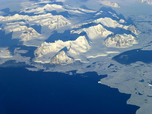 NASA image: Coastal mountains